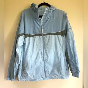 Columbia Packable Full Zip Hooded Jacket Women’s Size Large